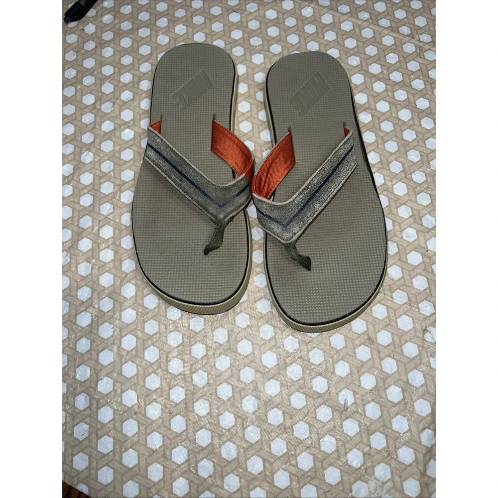 Mens‎ Nike Vintage  Sandals Flip Flops Size 7
